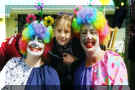 Just the three of us clowns.