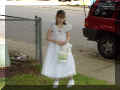 Me in my beautiful Easter dress.