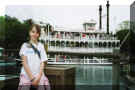 Me with the Liberty Bell boat behind me - that's a BIG BOAT!