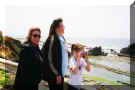 Me and Sara and DeLinda watching the birds at Seal Rock.