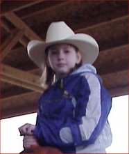 Codi Frazier at the Rodeo Arena